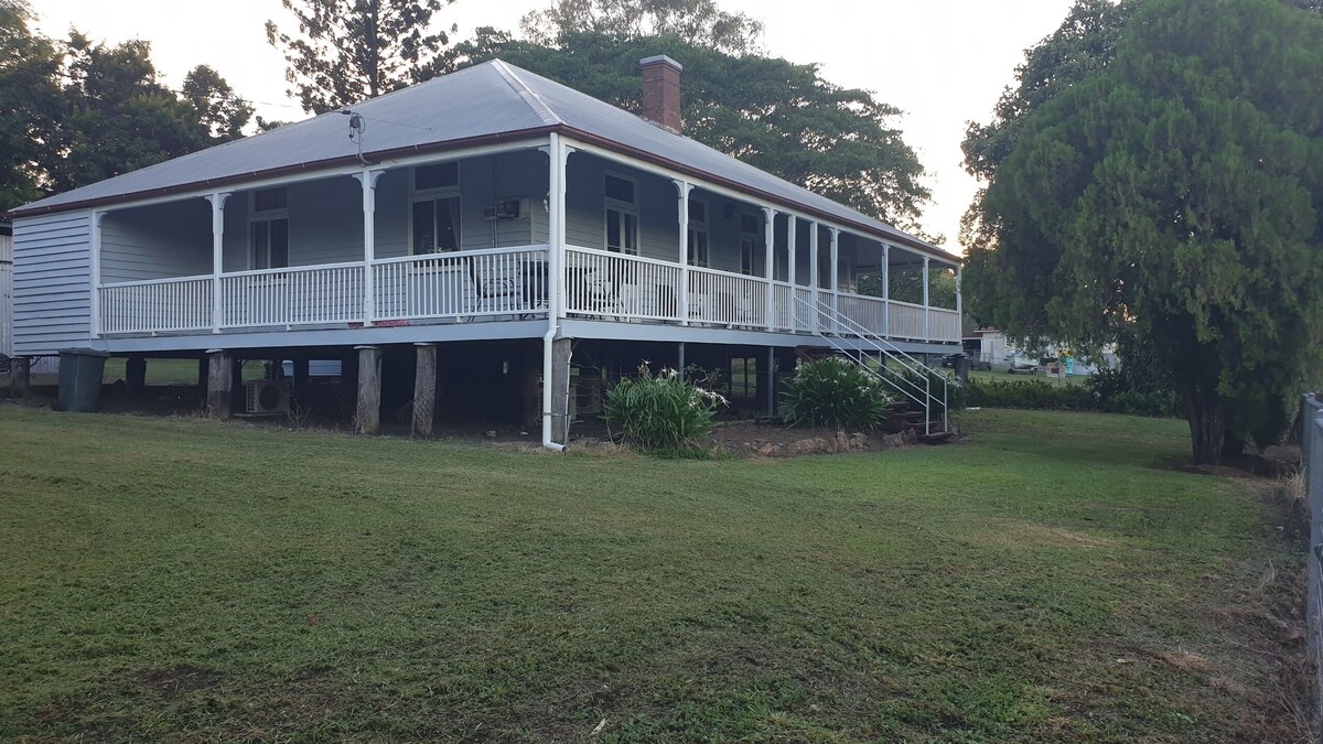 Lush garden surrounds